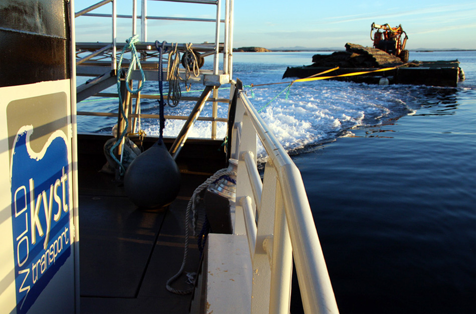Båttransport og andre oppdrag på Hitra, Frøya og Trondheim