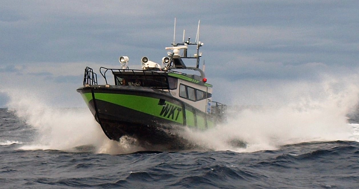 Boat transportation at the coast of Trøndelag