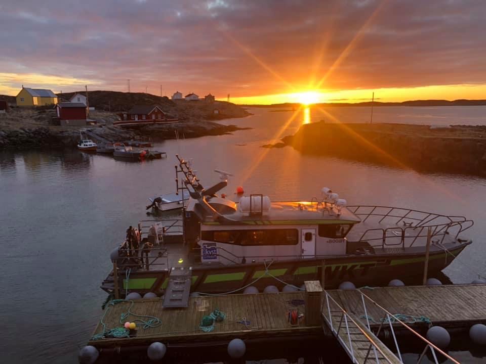 Wold KystTransport på Bogøya i Frøyas skjærgård