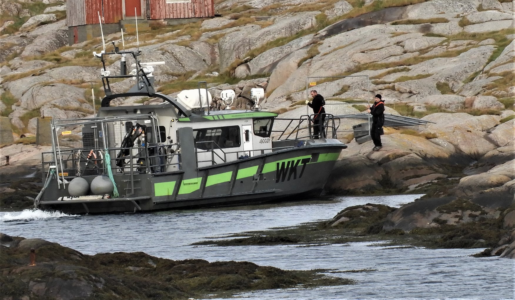 Arbeidsbåter for oppdrag i skjærgården